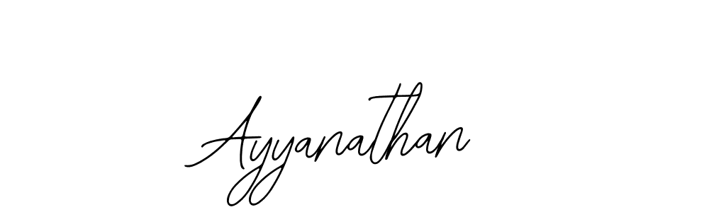 if you are searching for the best signature style for your name Ayyanathan. so please give up your signature search. here we have designed multiple signature styles  using Bearetta-2O07w. Ayyanathan signature style 12 images and pictures png