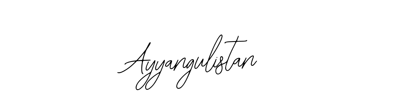 Create a beautiful signature design for name Ayyangulistan. With this signature (Bearetta-2O07w) fonts, you can make a handwritten signature for free. Ayyangulistan signature style 12 images and pictures png