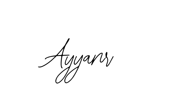 Use a signature maker to create a handwritten signature online. With this signature software, you can design (Bearetta-2O07w) your own signature for name Ayyanr. Ayyanr signature style 12 images and pictures png