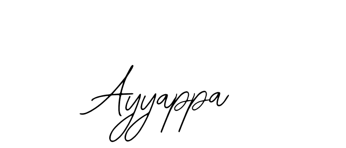 How to make Ayyappa name signature. Use Bearetta-2O07w style for creating short signs online. This is the latest handwritten sign. Ayyappa signature style 12 images and pictures png