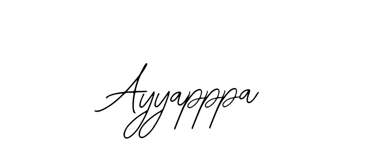 if you are searching for the best signature style for your name Ayyapppa. so please give up your signature search. here we have designed multiple signature styles  using Bearetta-2O07w. Ayyapppa signature style 12 images and pictures png