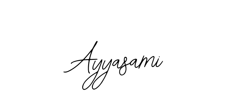 Also we have Ayyasami name is the best signature style. Create professional handwritten signature collection using Bearetta-2O07w autograph style. Ayyasami signature style 12 images and pictures png