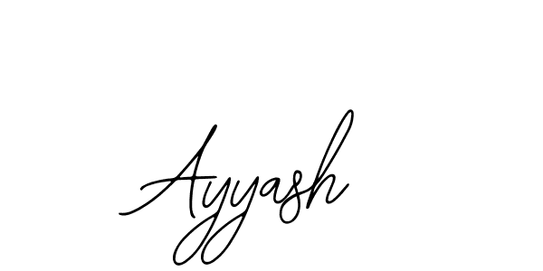 if you are searching for the best signature style for your name Ayyash. so please give up your signature search. here we have designed multiple signature styles  using Bearetta-2O07w. Ayyash signature style 12 images and pictures png