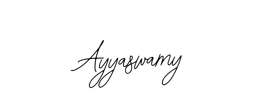 if you are searching for the best signature style for your name Ayyaswamy. so please give up your signature search. here we have designed multiple signature styles  using Bearetta-2O07w. Ayyaswamy signature style 12 images and pictures png