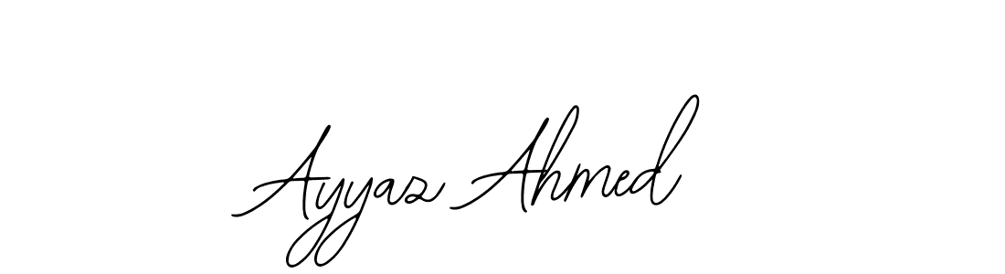 Make a beautiful signature design for name Ayyaz Ahmed. With this signature (Bearetta-2O07w) style, you can create a handwritten signature for free. Ayyaz Ahmed signature style 12 images and pictures png