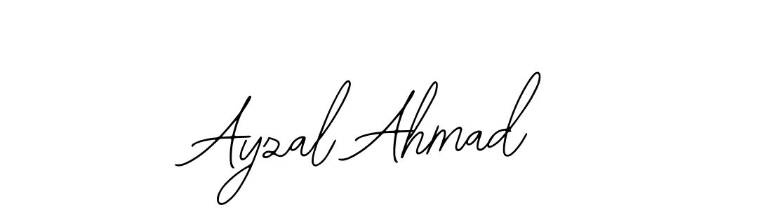 Create a beautiful signature design for name Ayzal Ahmad. With this signature (Bearetta-2O07w) fonts, you can make a handwritten signature for free. Ayzal Ahmad signature style 12 images and pictures png