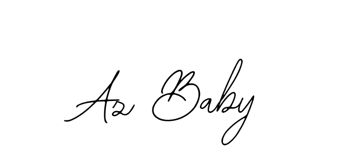 Design your own signature with our free online signature maker. With this signature software, you can create a handwritten (Bearetta-2O07w) signature for name Az Baby. Az Baby signature style 12 images and pictures png