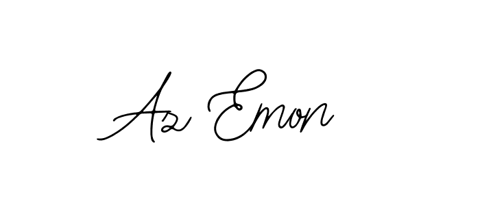 How to make Az Emon signature? Bearetta-2O07w is a professional autograph style. Create handwritten signature for Az Emon name. Az Emon signature style 12 images and pictures png