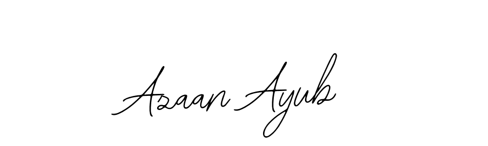 if you are searching for the best signature style for your name Azaan Ayub. so please give up your signature search. here we have designed multiple signature styles  using Bearetta-2O07w. Azaan Ayub signature style 12 images and pictures png