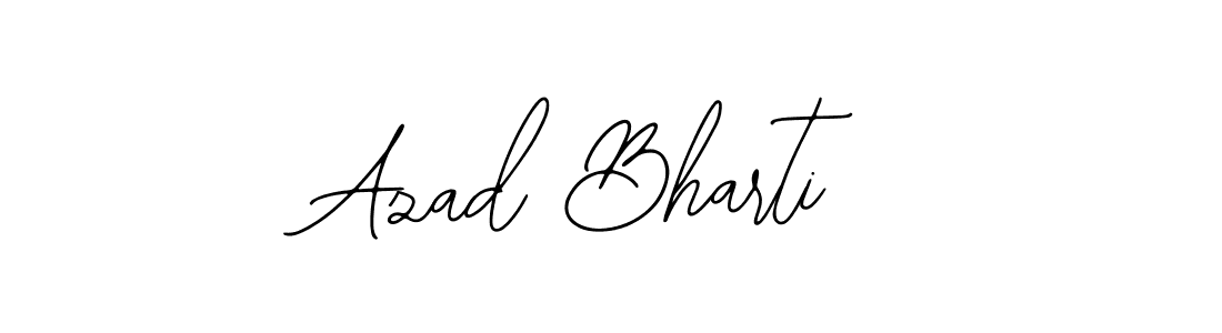 Make a beautiful signature design for name Azad Bharti. With this signature (Bearetta-2O07w) style, you can create a handwritten signature for free. Azad Bharti signature style 12 images and pictures png