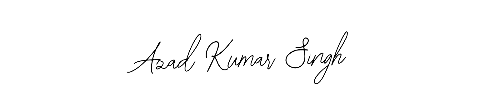 Create a beautiful signature design for name Azad Kumar Singh. With this signature (Bearetta-2O07w) fonts, you can make a handwritten signature for free. Azad Kumar Singh signature style 12 images and pictures png