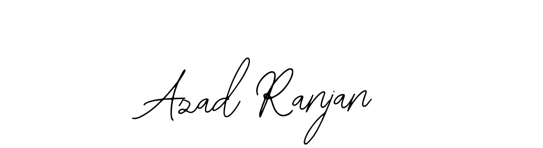 Make a beautiful signature design for name Azad Ranjan. Use this online signature maker to create a handwritten signature for free. Azad Ranjan signature style 12 images and pictures png