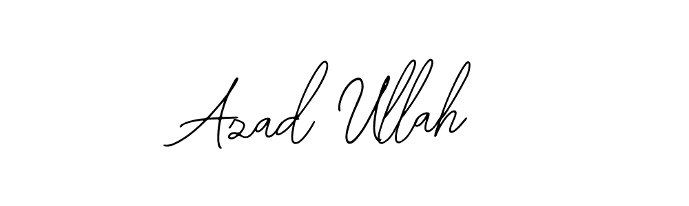 Also You can easily find your signature by using the search form. We will create Azad Ullah name handwritten signature images for you free of cost using Bearetta-2O07w sign style. Azad Ullah signature style 12 images and pictures png