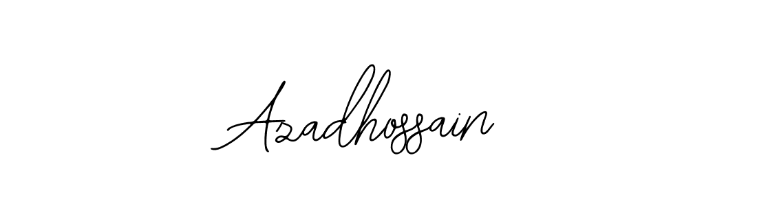 How to make Azadhossain signature? Bearetta-2O07w is a professional autograph style. Create handwritten signature for Azadhossain name. Azadhossain signature style 12 images and pictures png