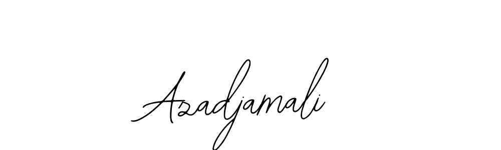 You should practise on your own different ways (Bearetta-2O07w) to write your name (Azadjamali) in signature. don't let someone else do it for you. Azadjamali signature style 12 images and pictures png