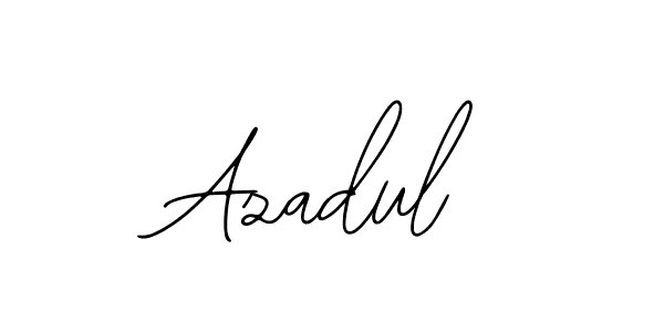 Use a signature maker to create a handwritten signature online. With this signature software, you can design (Bearetta-2O07w) your own signature for name Azadul. Azadul signature style 12 images and pictures png