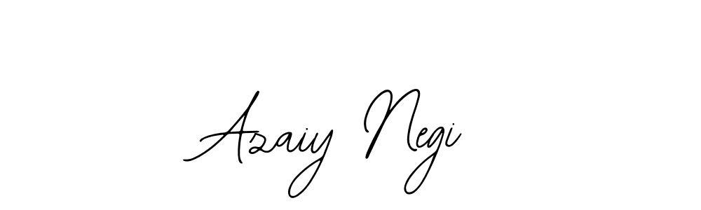 Make a beautiful signature design for name Azaiy Negi. Use this online signature maker to create a handwritten signature for free. Azaiy Negi signature style 12 images and pictures png