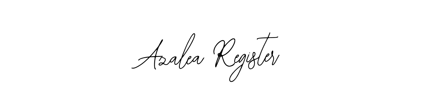 Use a signature maker to create a handwritten signature online. With this signature software, you can design (Bearetta-2O07w) your own signature for name Azalea Register. Azalea Register signature style 12 images and pictures png