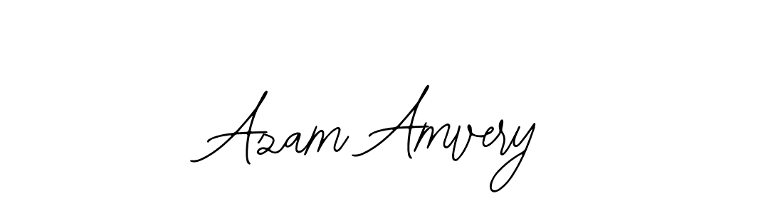 The best way (Bearetta-2O07w) to make a short signature is to pick only two or three words in your name. The name Azam Amvery include a total of six letters. For converting this name. Azam Amvery signature style 12 images and pictures png