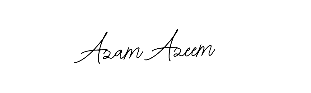 Make a beautiful signature design for name Azam Azeem. Use this online signature maker to create a handwritten signature for free. Azam Azeem signature style 12 images and pictures png