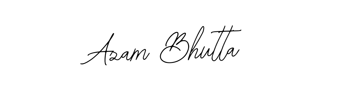 Similarly Bearetta-2O07w is the best handwritten signature design. Signature creator online .You can use it as an online autograph creator for name Azam Bhutta. Azam Bhutta signature style 12 images and pictures png