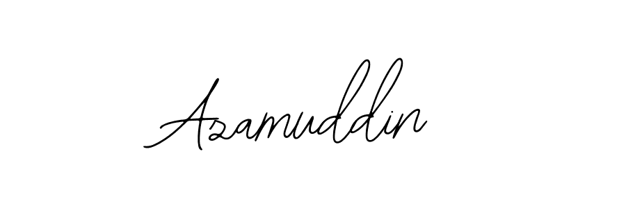 The best way (Bearetta-2O07w) to make a short signature is to pick only two or three words in your name. The name Azamuddin include a total of six letters. For converting this name. Azamuddin signature style 12 images and pictures png