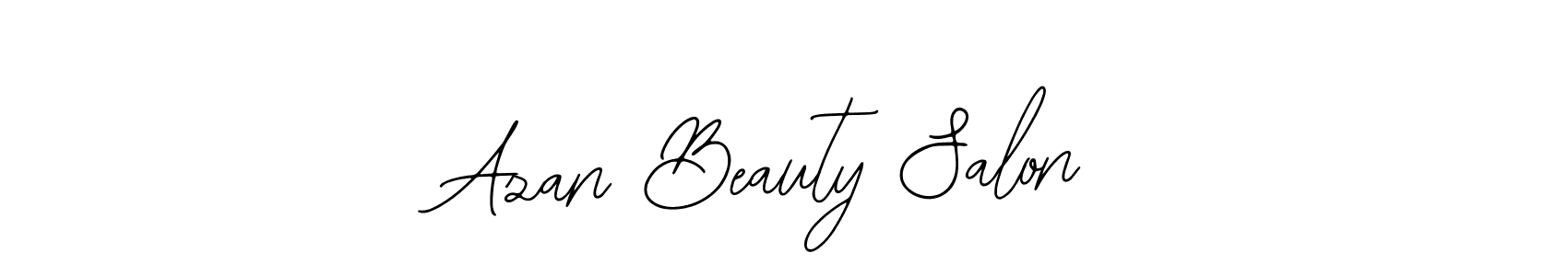 Make a beautiful signature design for name Azan Beauty Salon. Use this online signature maker to create a handwritten signature for free. Azan Beauty Salon signature style 12 images and pictures png