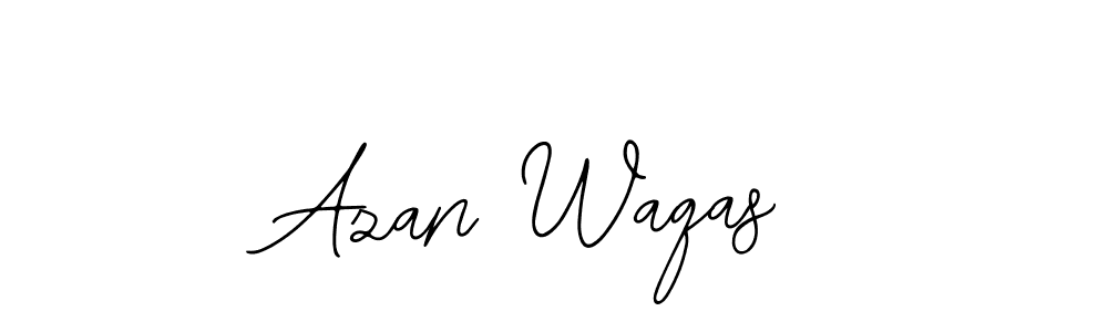 Create a beautiful signature design for name Azan Waqas. With this signature (Bearetta-2O07w) fonts, you can make a handwritten signature for free. Azan Waqas signature style 12 images and pictures png