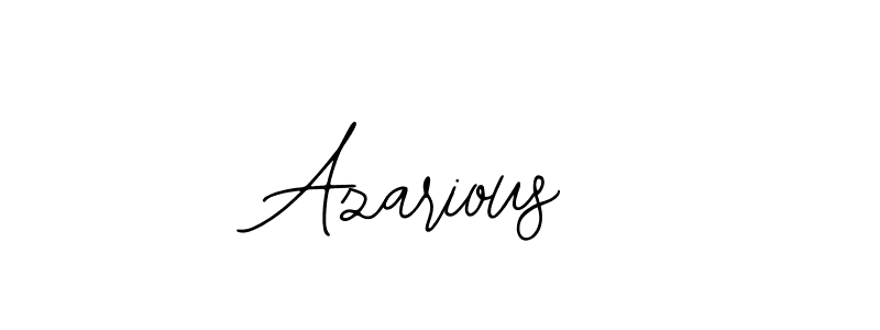 How to make Azarious name signature. Use Bearetta-2O07w style for creating short signs online. This is the latest handwritten sign. Azarious signature style 12 images and pictures png