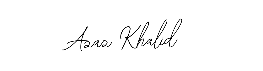 if you are searching for the best signature style for your name Azaz Khalid. so please give up your signature search. here we have designed multiple signature styles  using Bearetta-2O07w. Azaz Khalid signature style 12 images and pictures png