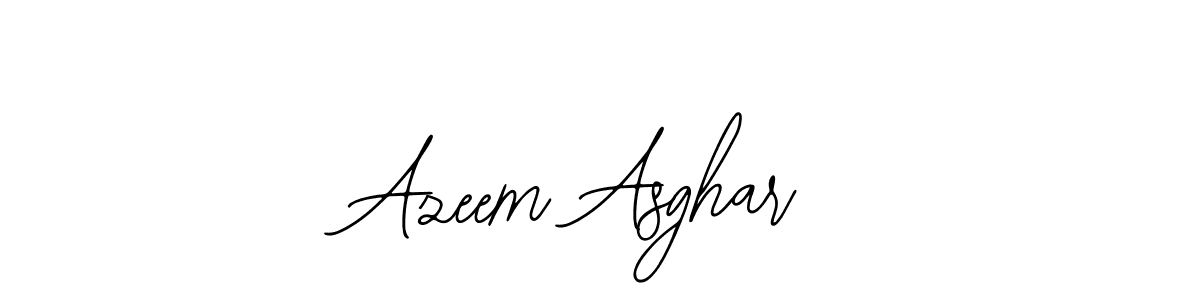 Azeem Asghar stylish signature style. Best Handwritten Sign (Bearetta-2O07w) for my name. Handwritten Signature Collection Ideas for my name Azeem Asghar. Azeem Asghar signature style 12 images and pictures png