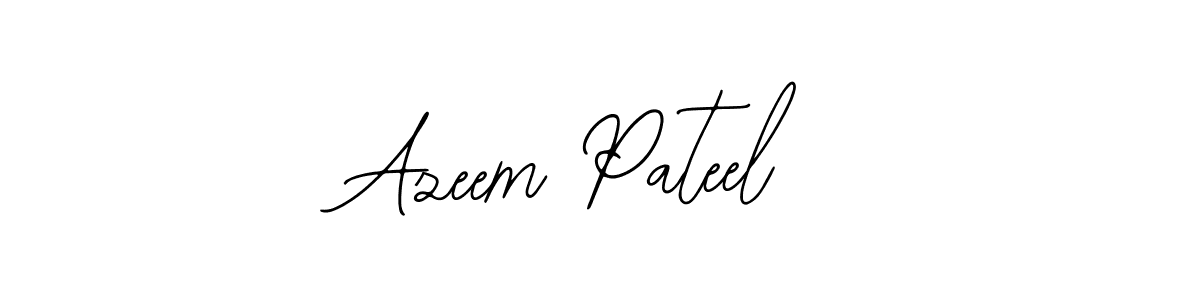 Also we have Azeem Pateel name is the best signature style. Create professional handwritten signature collection using Bearetta-2O07w autograph style. Azeem Pateel signature style 12 images and pictures png