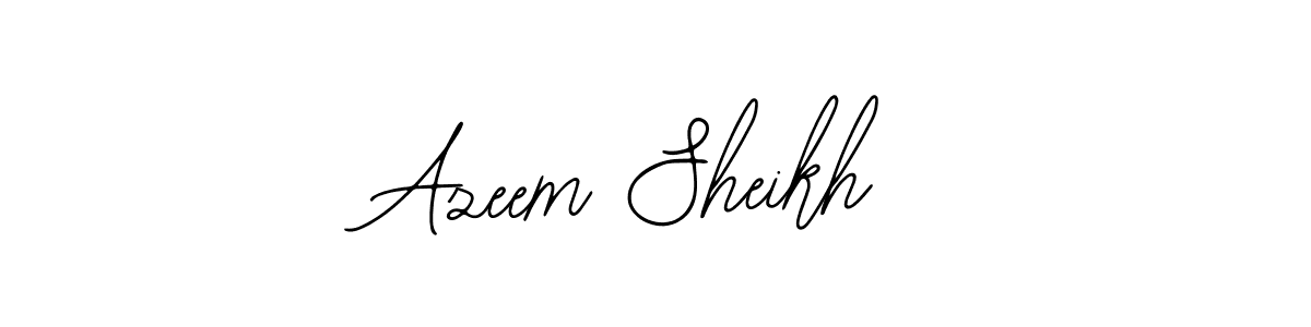 Azeem Sheikh stylish signature style. Best Handwritten Sign (Bearetta-2O07w) for my name. Handwritten Signature Collection Ideas for my name Azeem Sheikh. Azeem Sheikh signature style 12 images and pictures png