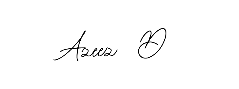 Design your own signature with our free online signature maker. With this signature software, you can create a handwritten (Bearetta-2O07w) signature for name Azeez  D. Azeez  D signature style 12 images and pictures png