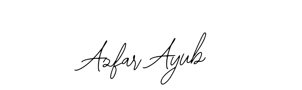 Also You can easily find your signature by using the search form. We will create Azfar Ayub name handwritten signature images for you free of cost using Bearetta-2O07w sign style. Azfar Ayub signature style 12 images and pictures png