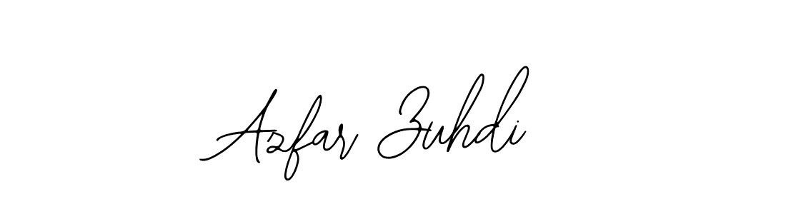 You should practise on your own different ways (Bearetta-2O07w) to write your name (Azfar Zuhdi) in signature. don't let someone else do it for you. Azfar Zuhdi signature style 12 images and pictures png