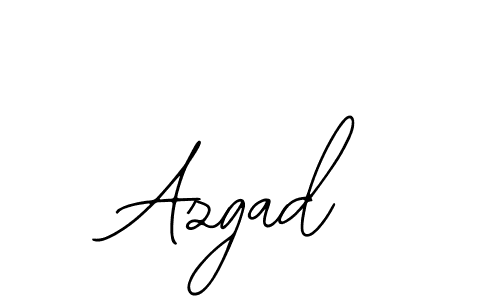 You should practise on your own different ways (Bearetta-2O07w) to write your name (Azgad) in signature. don't let someone else do it for you. Azgad signature style 12 images and pictures png