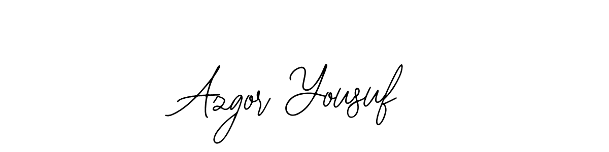 Design your own signature with our free online signature maker. With this signature software, you can create a handwritten (Bearetta-2O07w) signature for name Azgor Yousuf. Azgor Yousuf signature style 12 images and pictures png