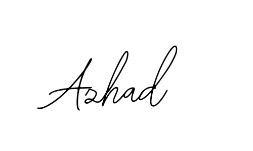 Also You can easily find your signature by using the search form. We will create Azhad name handwritten signature images for you free of cost using Bearetta-2O07w sign style. Azhad signature style 12 images and pictures png