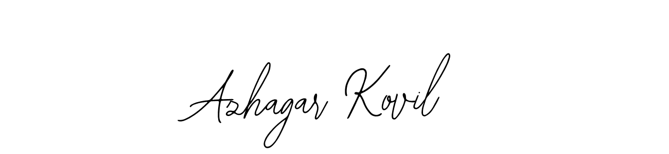 How to make Azhagar Kovil signature? Bearetta-2O07w is a professional autograph style. Create handwritten signature for Azhagar Kovil name. Azhagar Kovil signature style 12 images and pictures png
