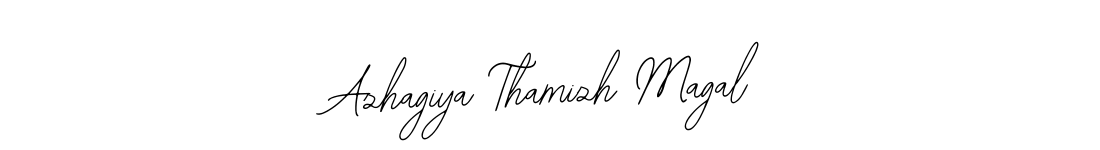 Make a short Azhagiya Thamizh Magal signature style. Manage your documents anywhere anytime using Bearetta-2O07w. Create and add eSignatures, submit forms, share and send files easily. Azhagiya Thamizh Magal signature style 12 images and pictures png