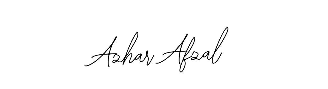 Design your own signature with our free online signature maker. With this signature software, you can create a handwritten (Bearetta-2O07w) signature for name Azhar Afzal. Azhar Afzal signature style 12 images and pictures png