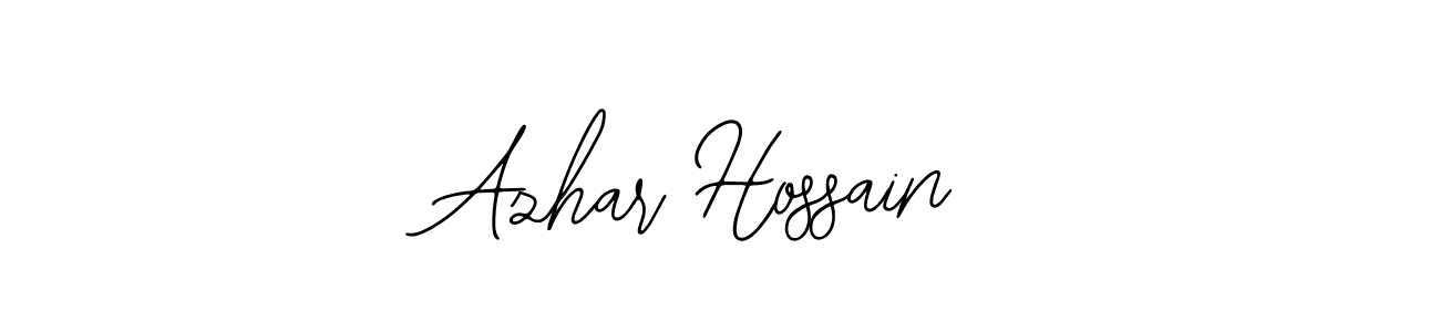 if you are searching for the best signature style for your name Azhar Hossain. so please give up your signature search. here we have designed multiple signature styles  using Bearetta-2O07w. Azhar Hossain signature style 12 images and pictures png