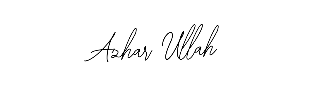 Also You can easily find your signature by using the search form. We will create Azhar Ullah name handwritten signature images for you free of cost using Bearetta-2O07w sign style. Azhar Ullah signature style 12 images and pictures png