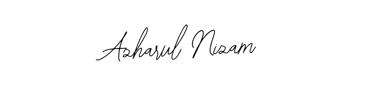 Use a signature maker to create a handwritten signature online. With this signature software, you can design (Bearetta-2O07w) your own signature for name Azharul Nizam. Azharul Nizam signature style 12 images and pictures png