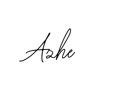 How to make Azhe signature? Bearetta-2O07w is a professional autograph style. Create handwritten signature for Azhe name. Azhe signature style 12 images and pictures png