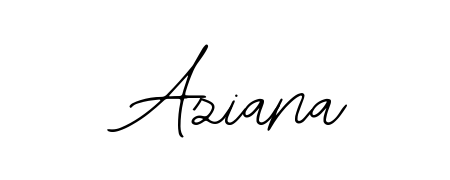 Practice writing Aziana with the flow of Bearetta-2O07w lettering. A fantastic source of inspiration for developing your personal signature style. Aziana signature style 12 images and pictures png