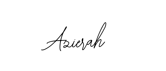 The best way (Bearetta-2O07w) to make a short signature is to pick only two or three words in your name. The name Azierah include a total of six letters. For converting this name. Azierah signature style 12 images and pictures png