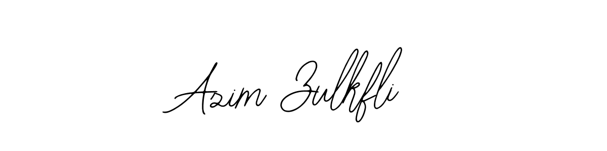 It looks lik you need a new signature style for name Azim Zulkfli. Design unique handwritten (Bearetta-2O07w) signature with our free signature maker in just a few clicks. Azim Zulkfli signature style 12 images and pictures png