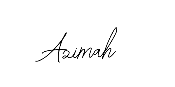 The best way (Bearetta-2O07w) to make a short signature is to pick only two or three words in your name. The name Azimah include a total of six letters. For converting this name. Azimah signature style 12 images and pictures png